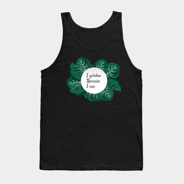 gardening Tank Top by Design stars 5